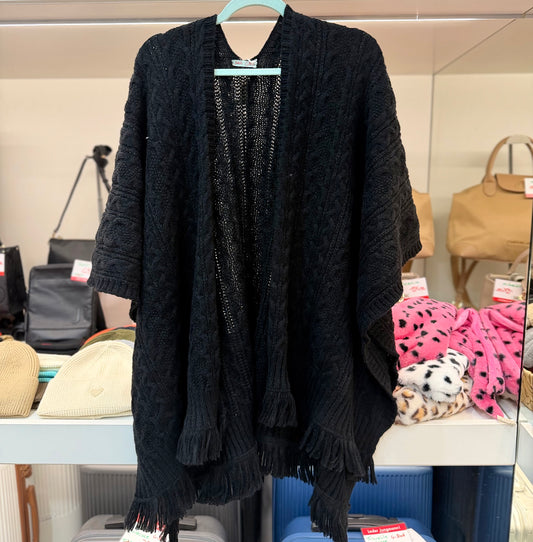 Poncho "Lang" - Verschiedene Farben