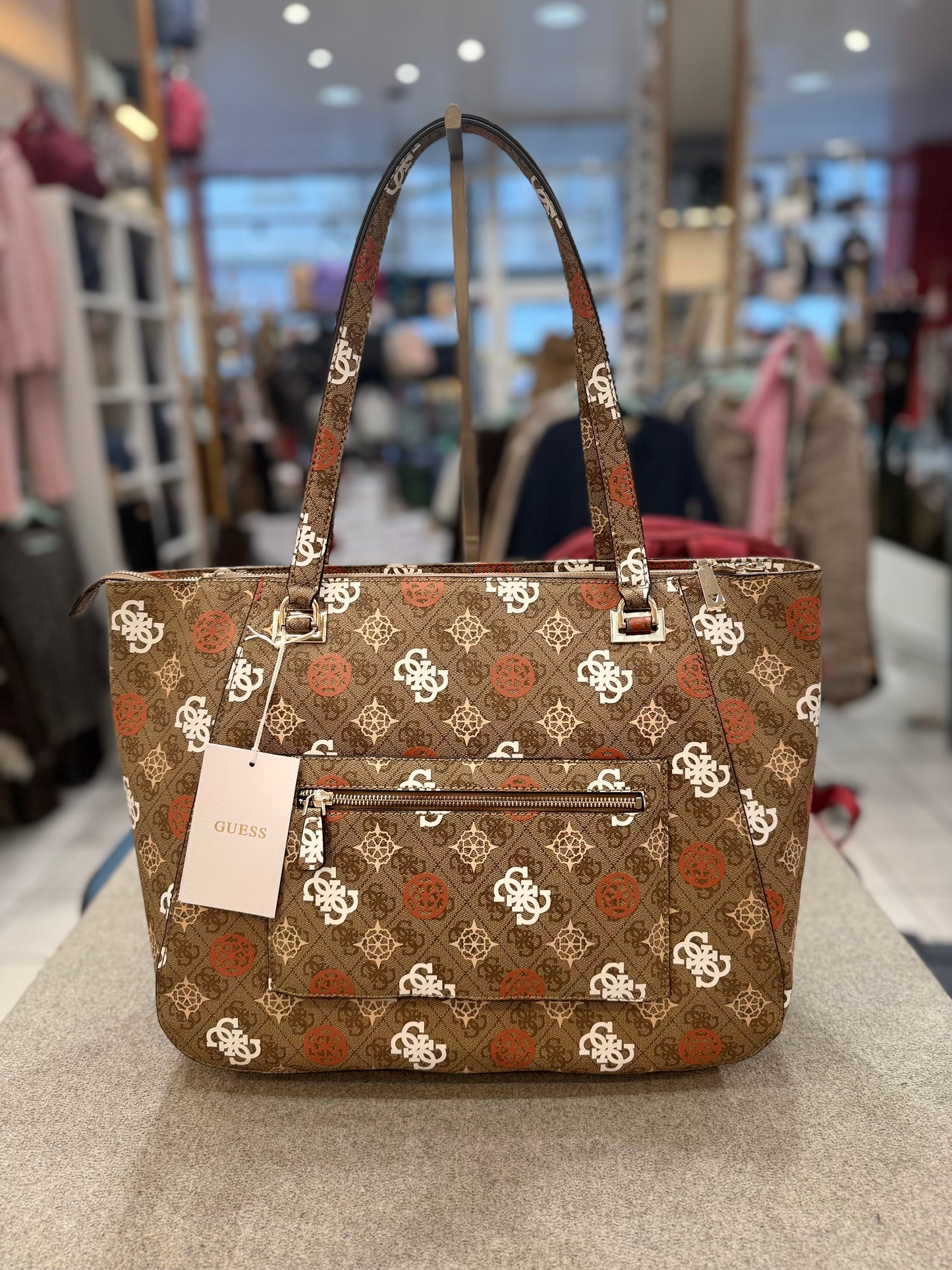 Eliette Logo Travel - Latte Logo/Ginger