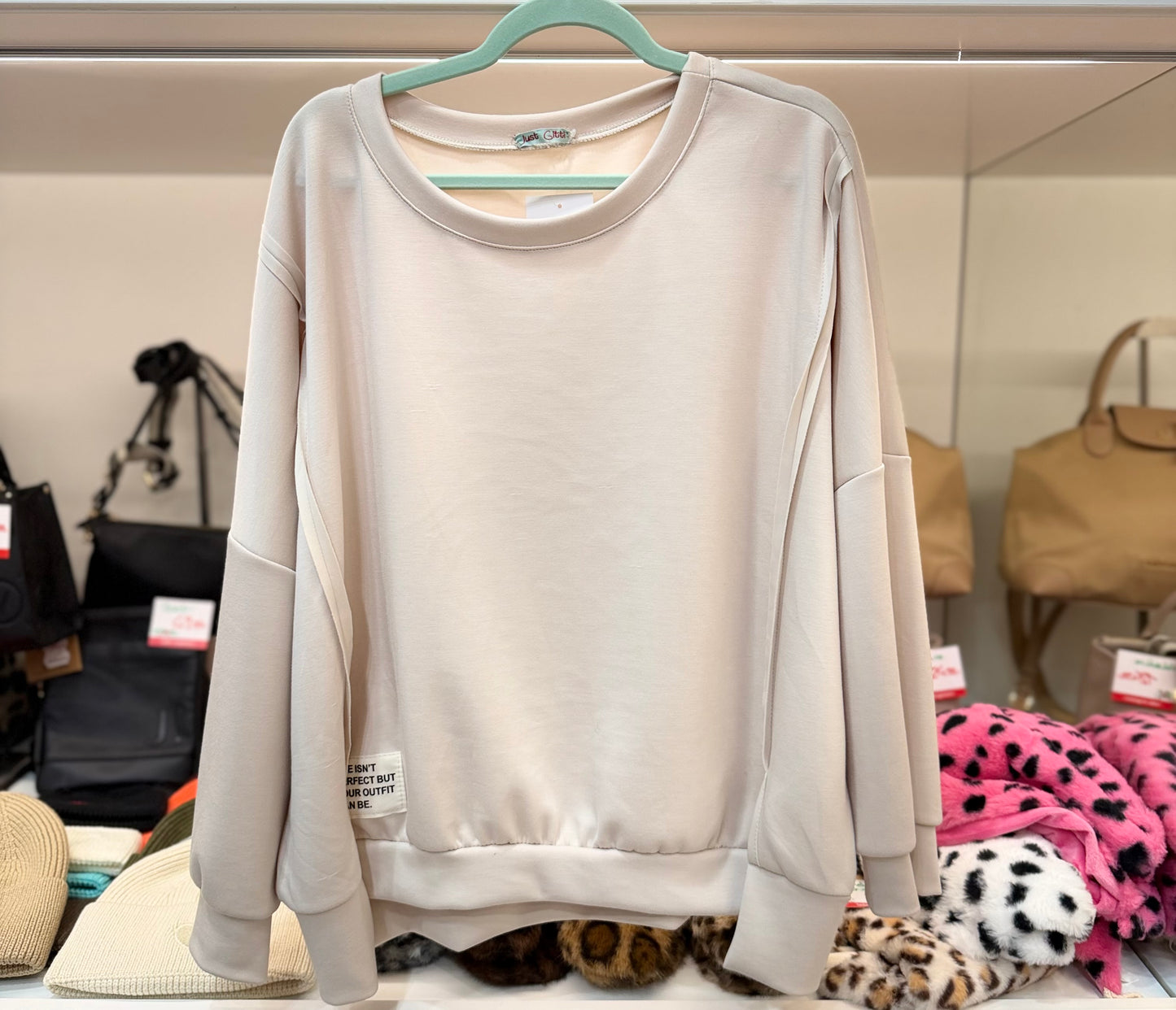 Pullover "Life Isnt Perfect But Your Outfit Can Be" - Verschiedene Farben