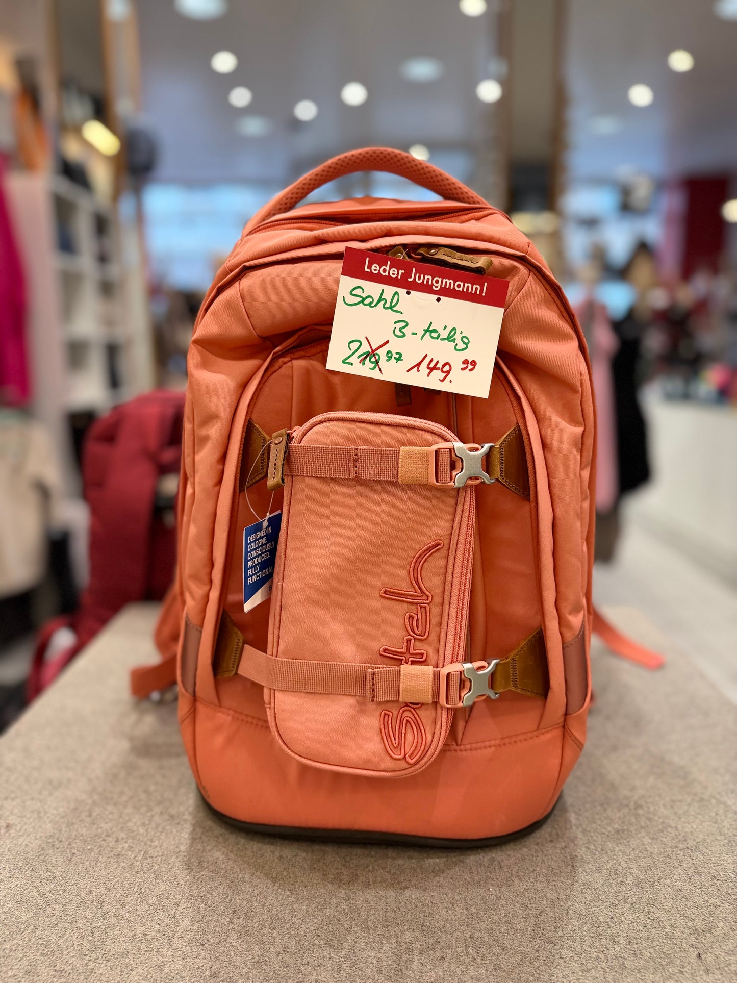 Satch "Pack-SuperSale" - Nordic Coral "3Teiliges Set"