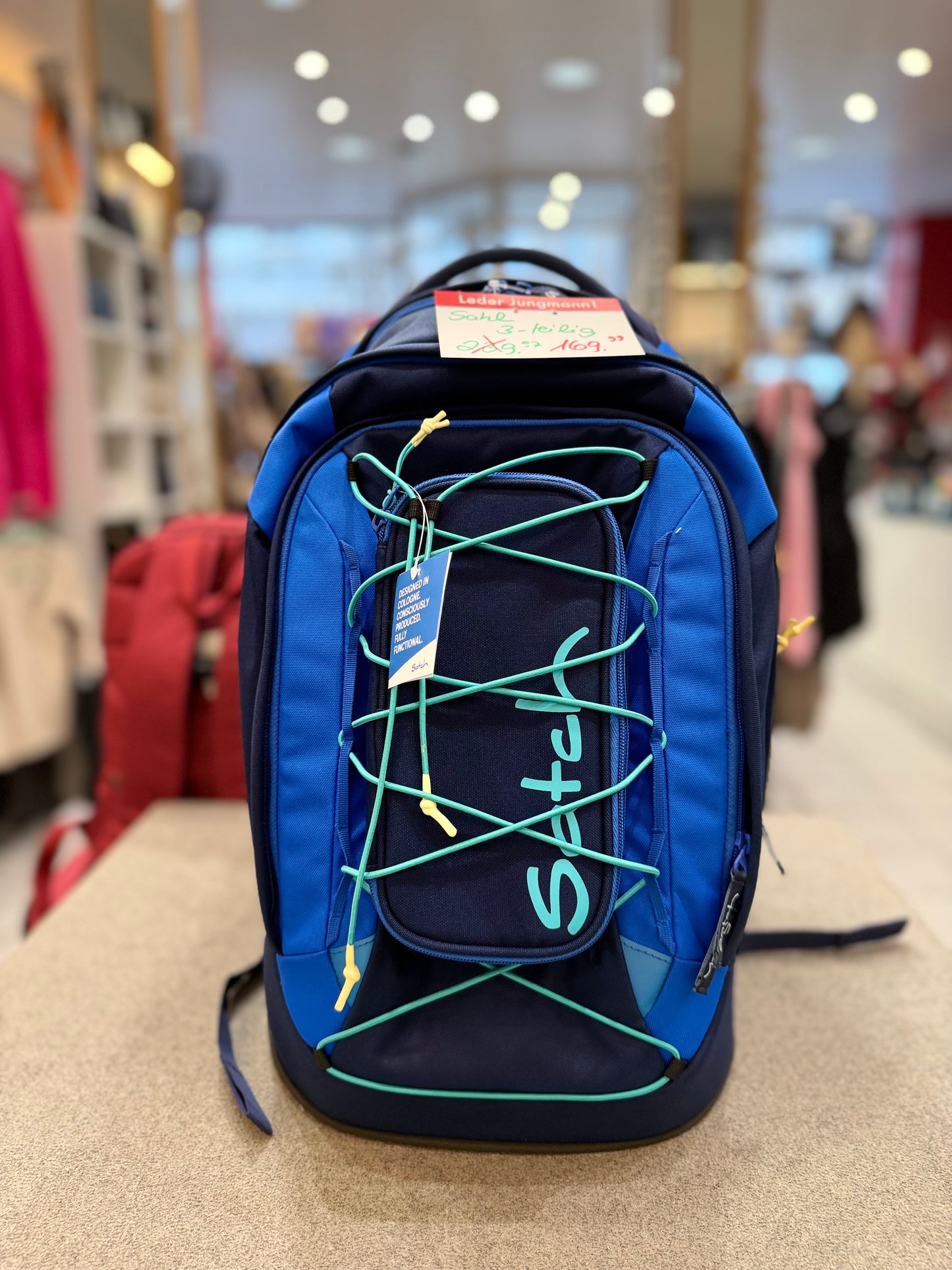 Satch "Pack-SuperSale" - Crossed Blue "3Teiliges Set"