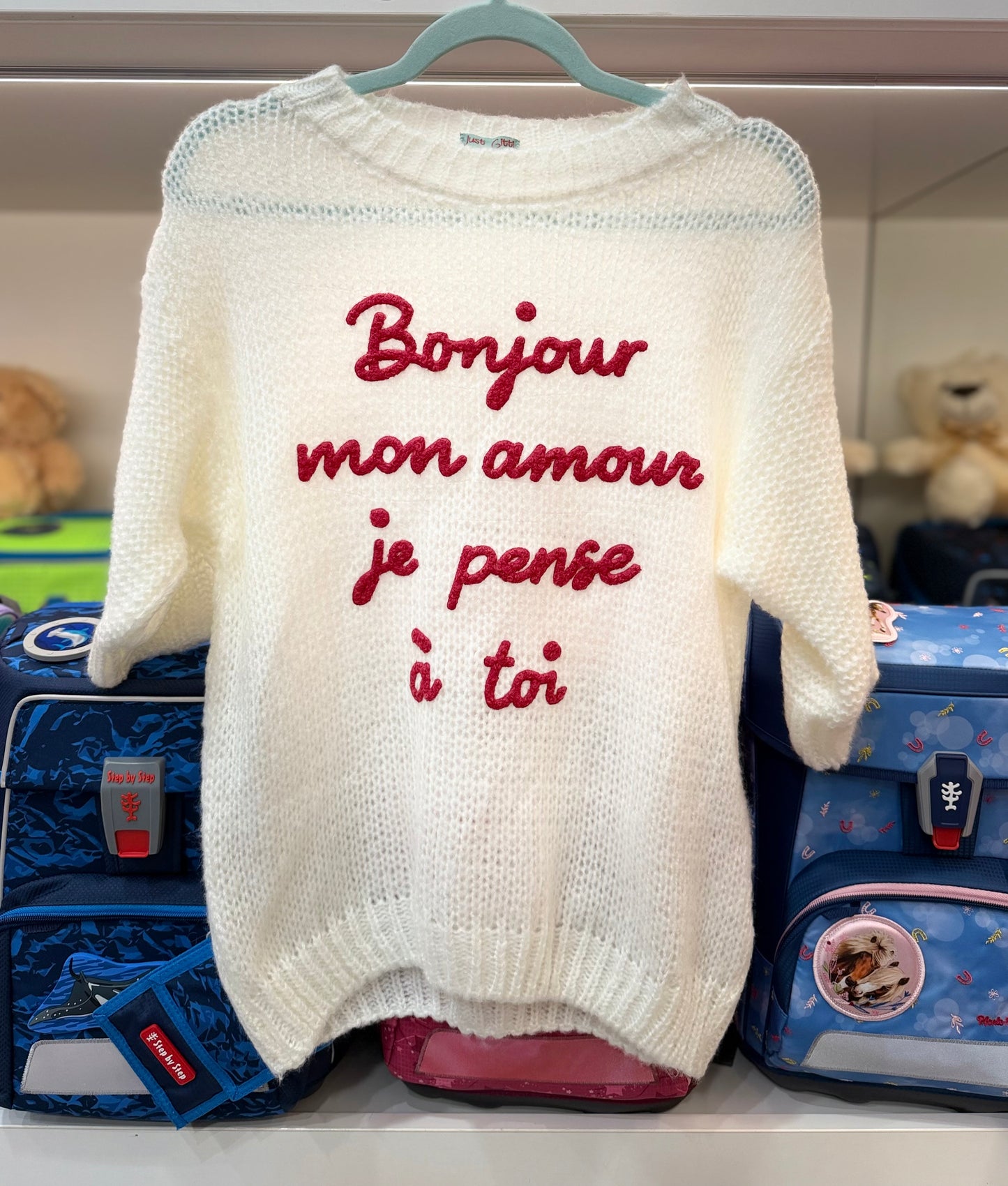 Pullover "Bonjour" - Verschiedene Farben