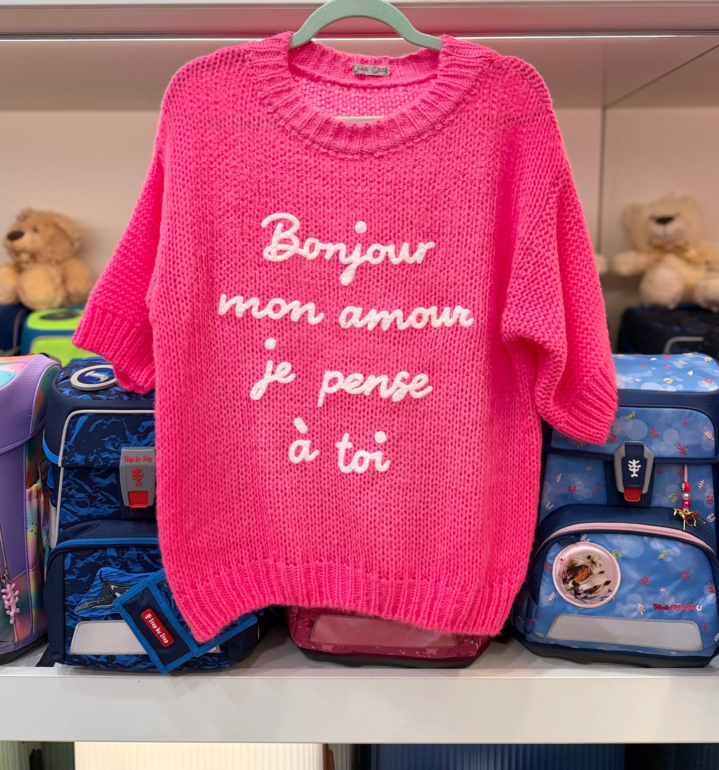 Pullover "Bonjour" - Verschiedene Farben