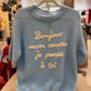 Pullover "Bonjour" - Verschiedene Farben