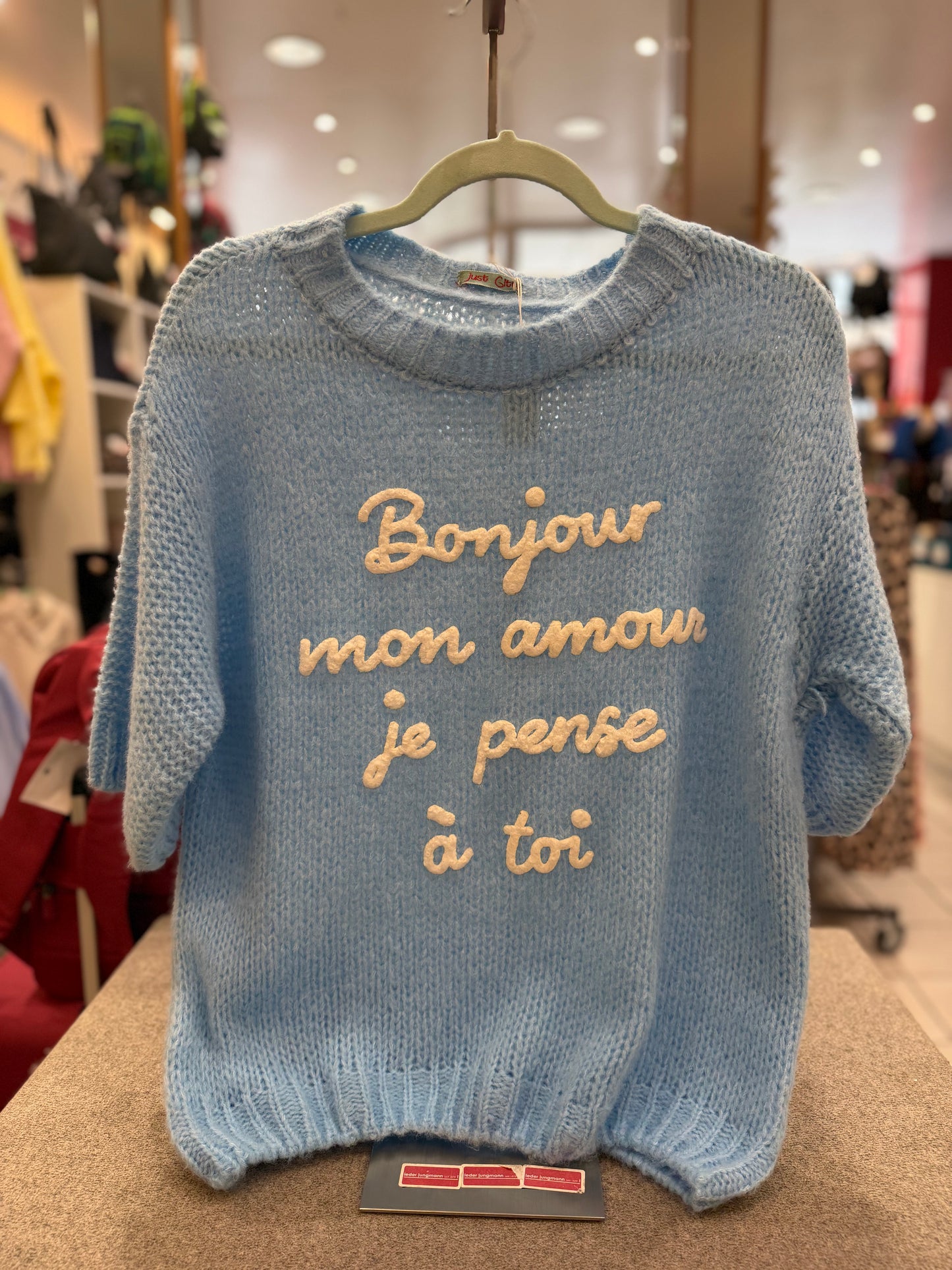 Pullover "Bonjour" - Verschiedene Farben