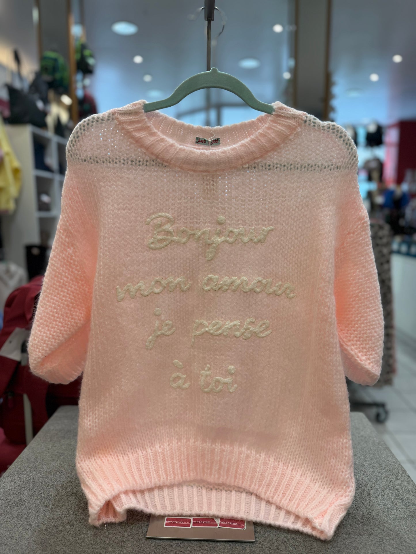 Pullover "Bonjour" - Verschiedene Farben