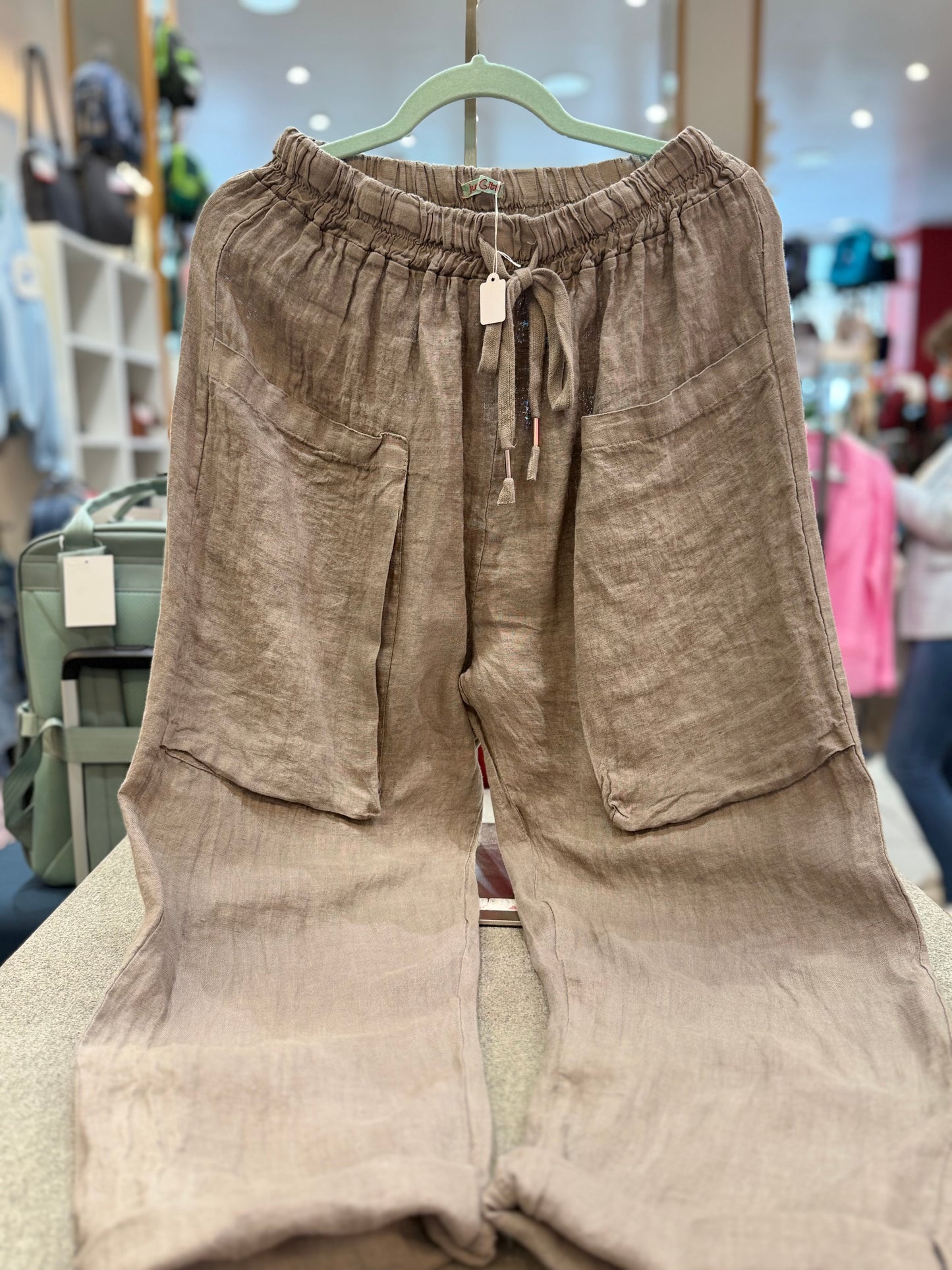 Hose "Lino" mit Taschen - Verschiedene Farben