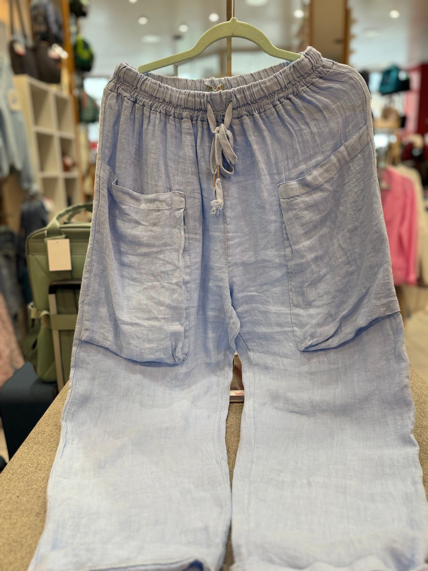 Hose "Lino" mit Taschen - Verschiedene Farben