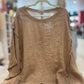 3/4 Pullover "Lino" - Verschiedene Farben