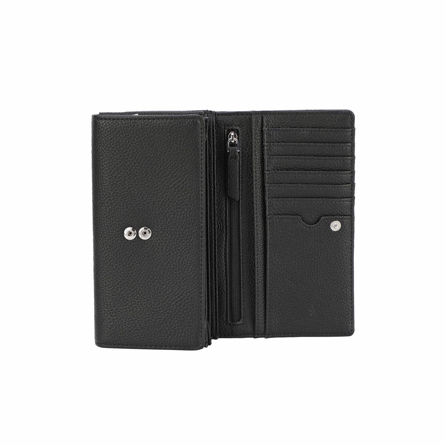Lettera 1.0 Europa Purse Lh11f - Schwarz