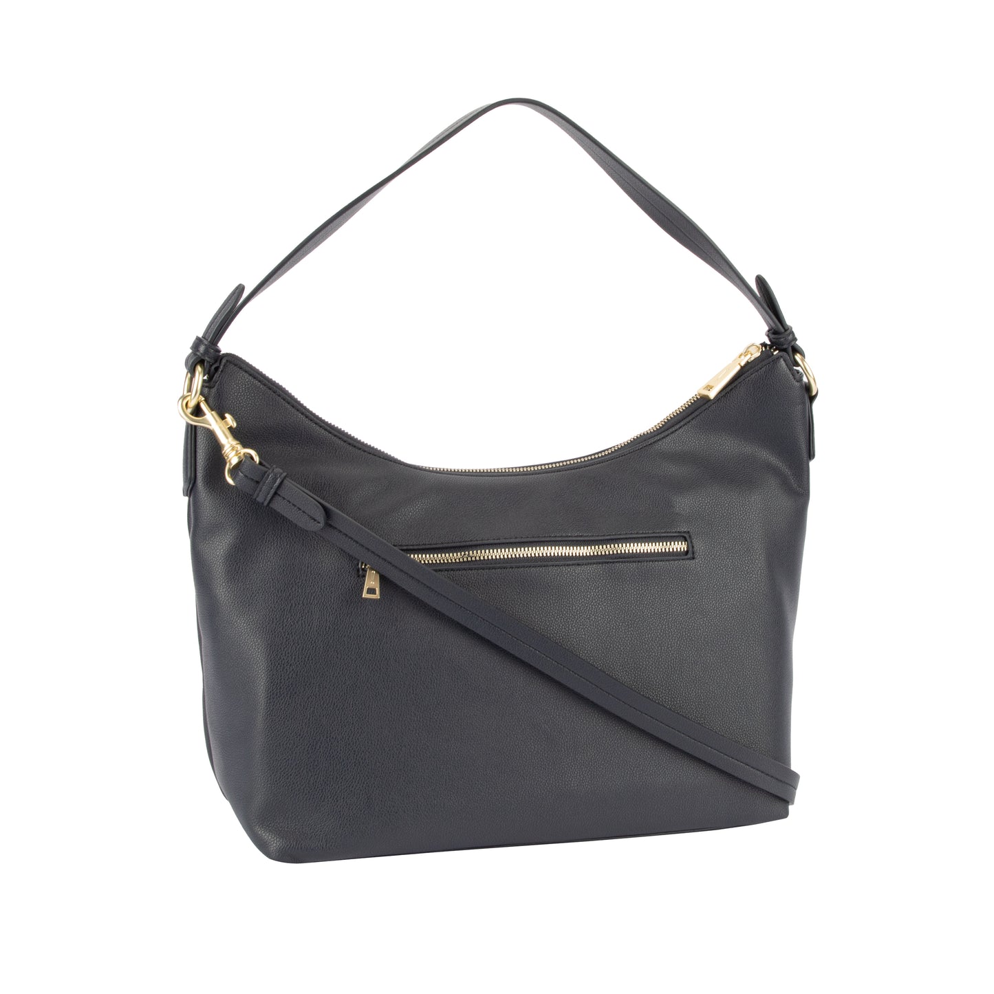 Cuore Lettera Dalia Hobo Mvz - Gold & Dark Blue
