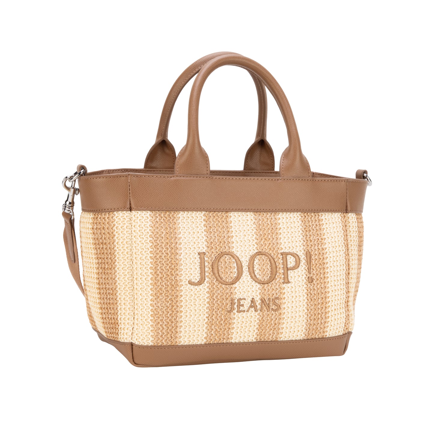Calduccio Spiaggia Yvette Handbag Shz - Tannin & Black