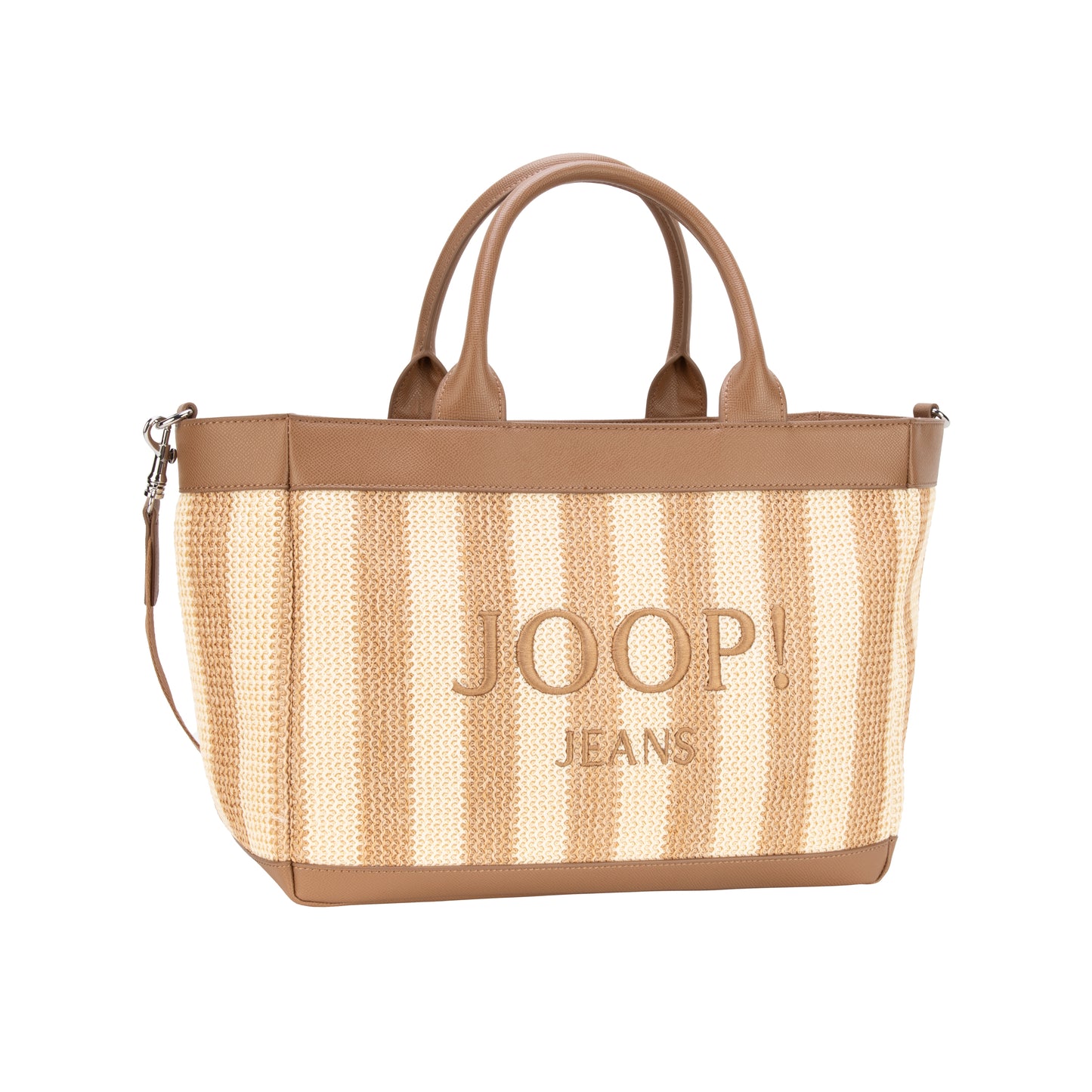 Calduccio Spiaggia Yvette Handbag Lhz - Tannin & Black