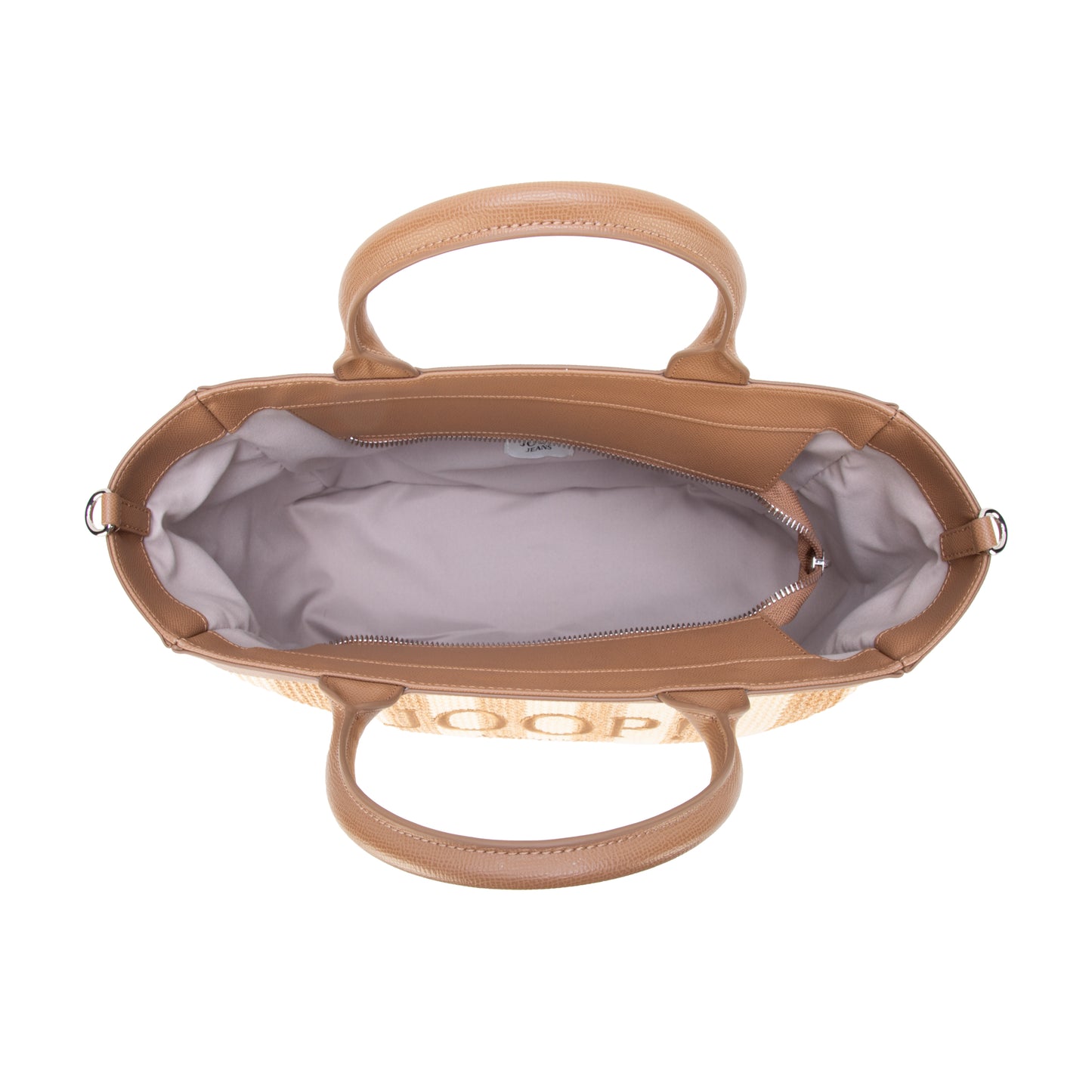 Calduccio Spiaggia Yvette Handbag Lhz - Tannin & Black