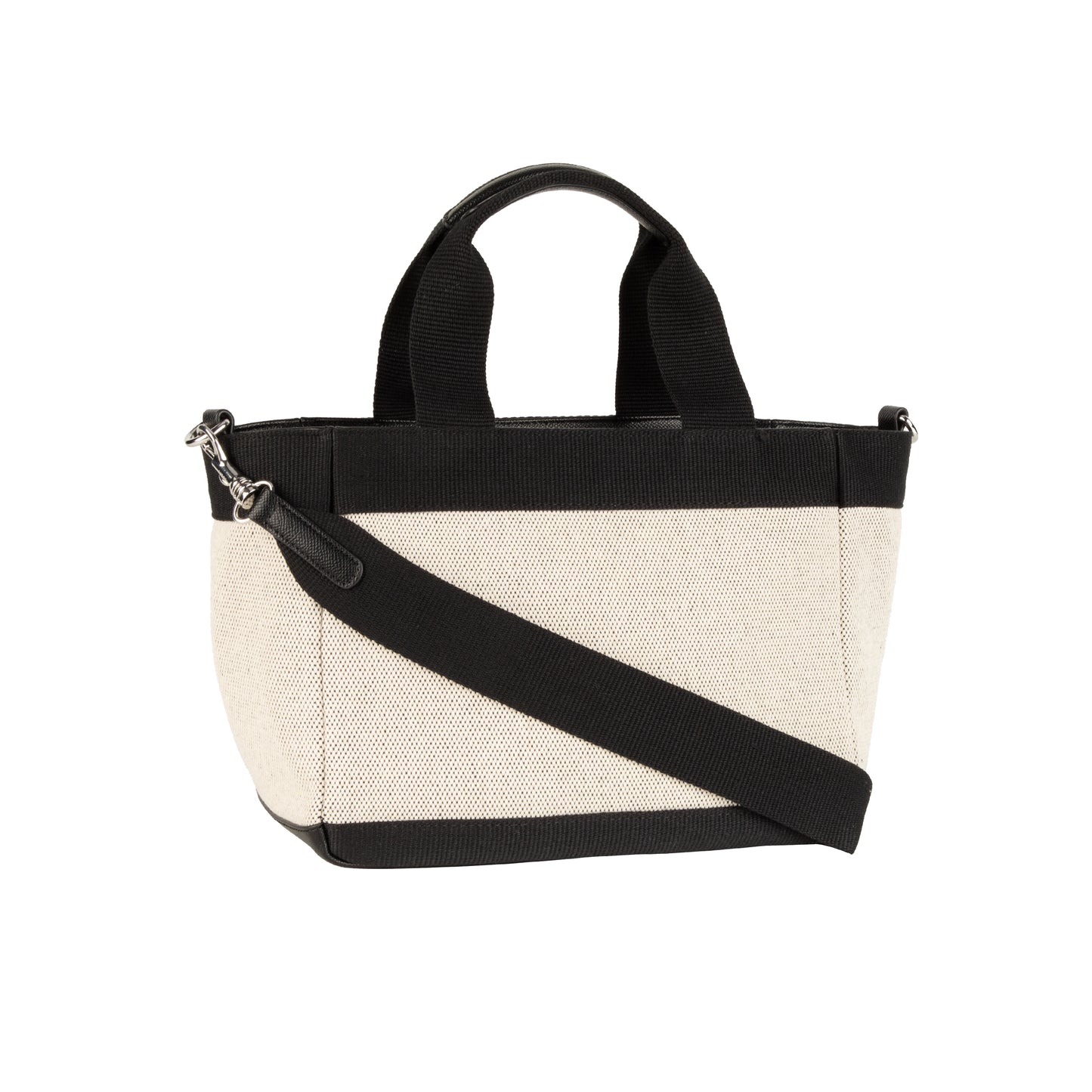 Calduccio Tela Yvette Handbag Shz - Black