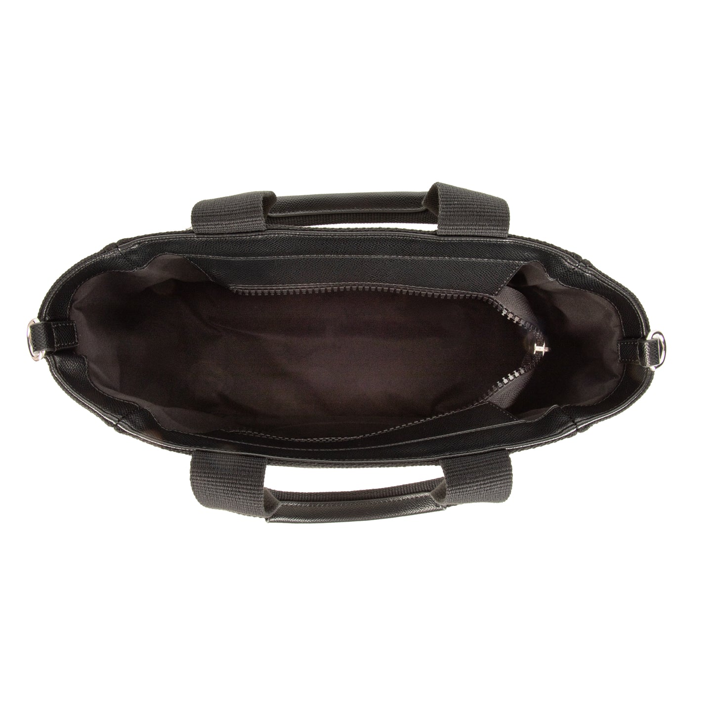 Calduccio Tela Yvette Handbag Shz - Black