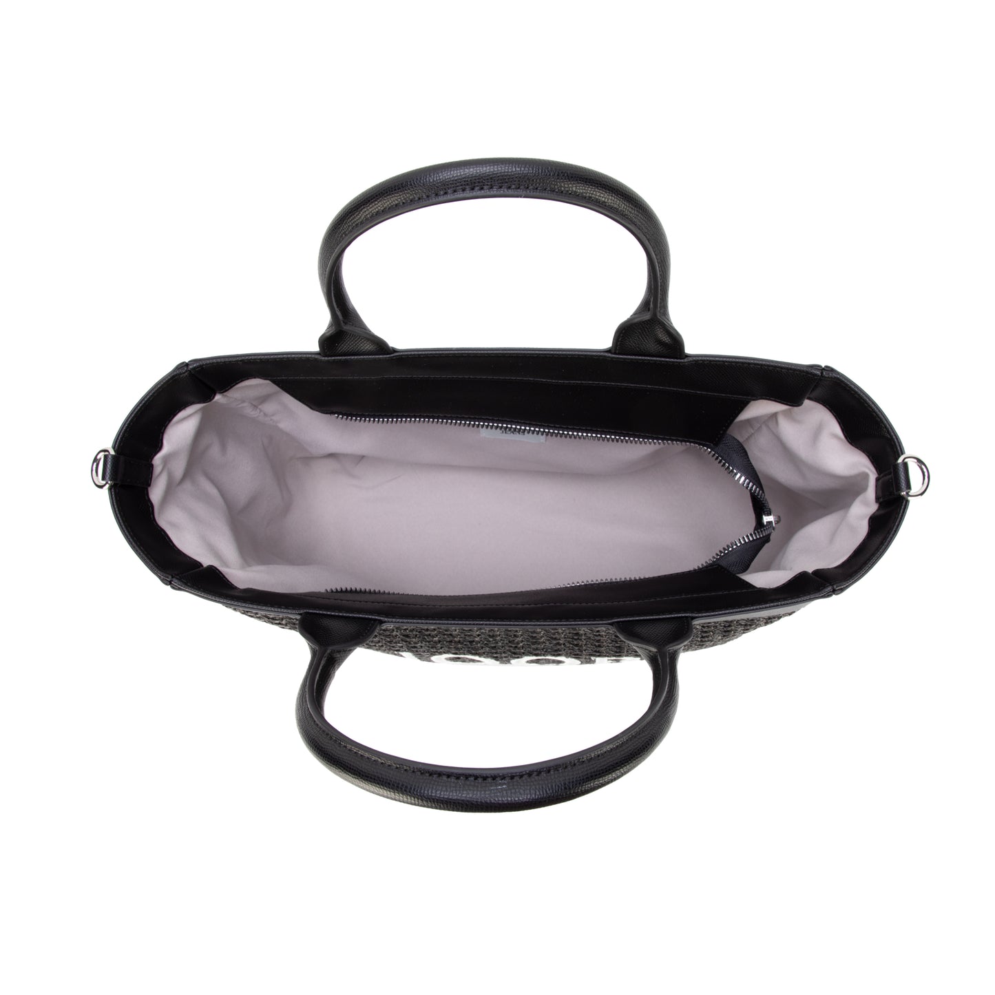 Calduccio Spiaggia Yvette Handbag Lhz - Tannin & Black