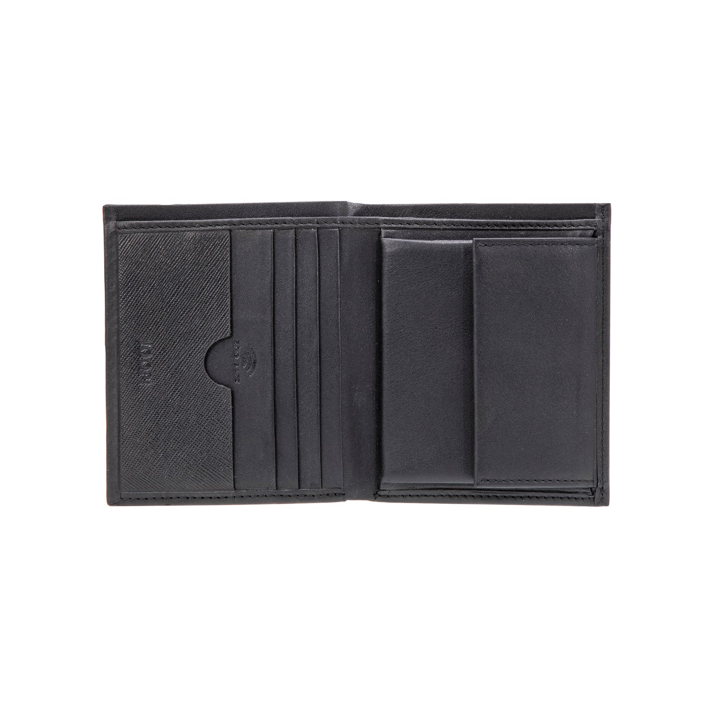 Pero - Daphnis Billfold h2 - Schwarz