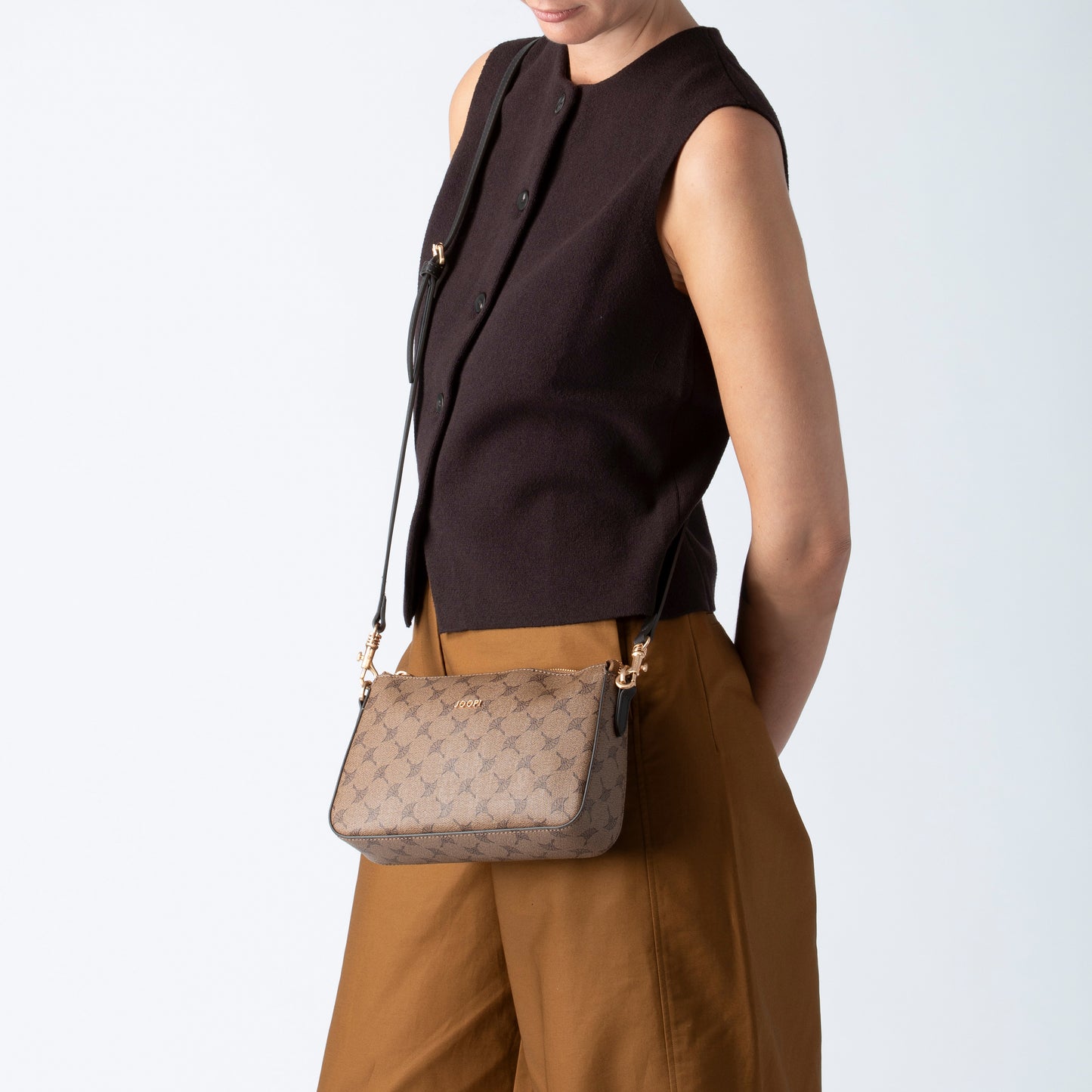 Mazzolino Jasmina Shoulderbag Shz1 - Toffee