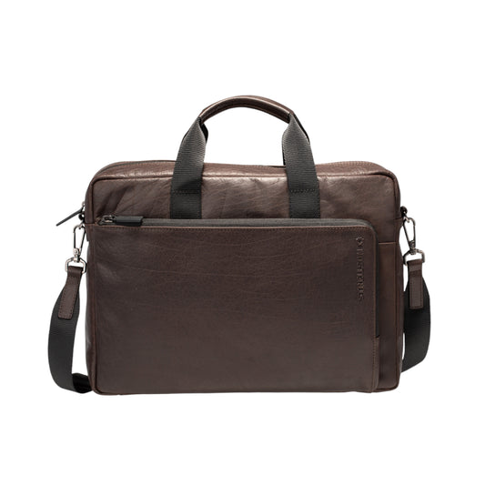 Clapton Charles Briefbag Mhz - Braun & Schwarz