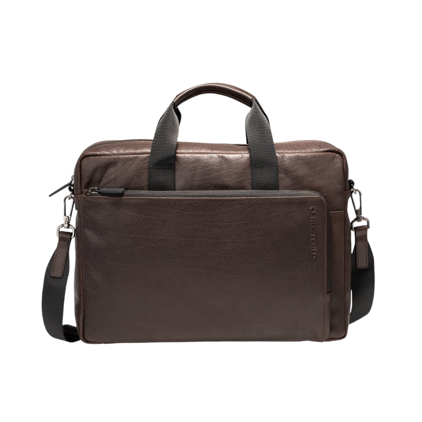 Clapton Charles Briefbag Shz - Braun & Schwarz