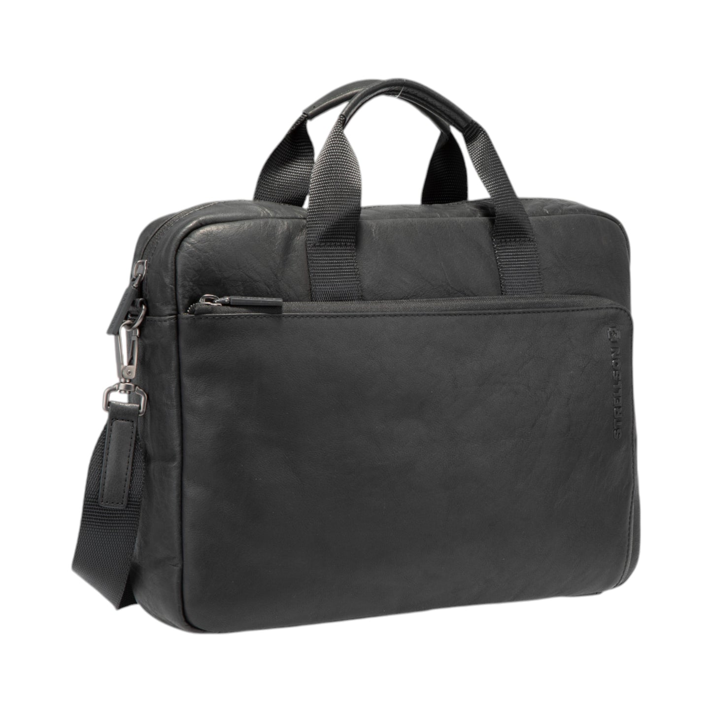 Clapton Charles Briefbag Shz - Braun & Schwarz