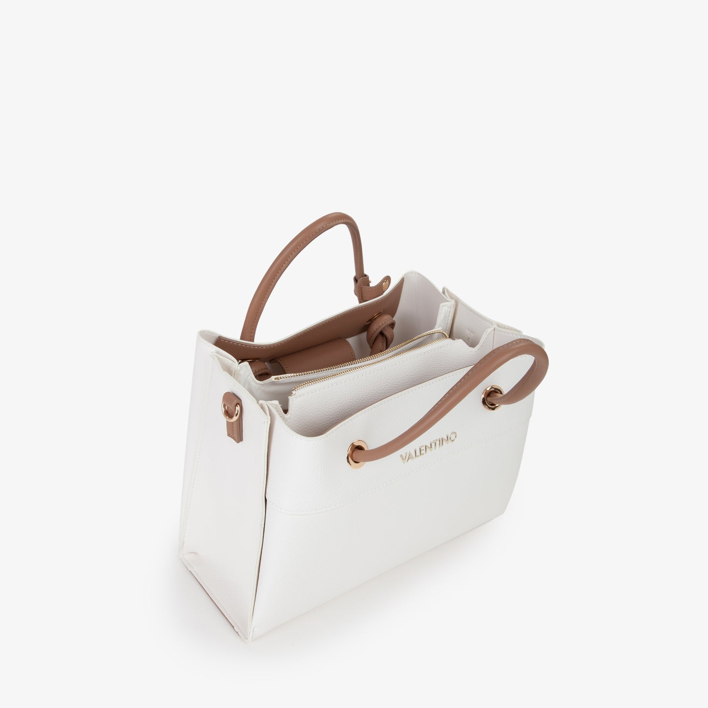 Alexia - Bianco/Cuoio