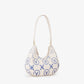 Borsa Samba Re Print - Ecru/Bluette