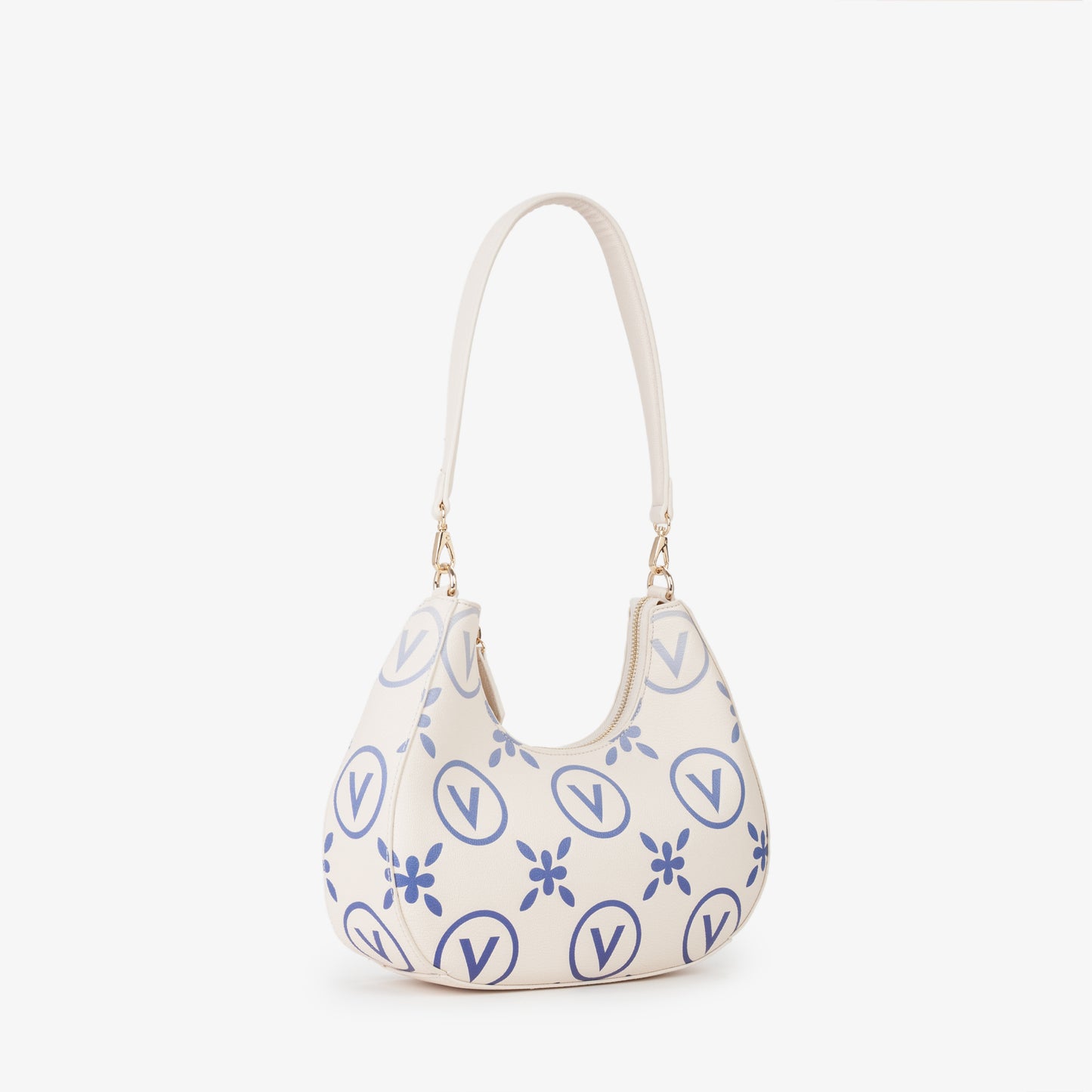 Borsa Samba Re Print - Ecru/Bluette