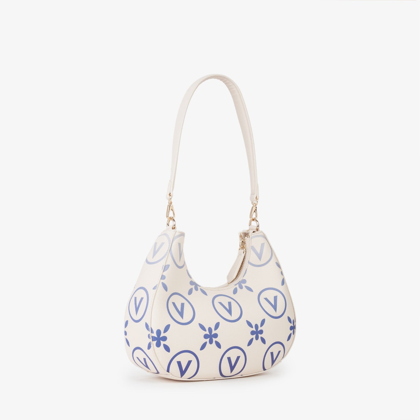 Borsa Samba Re Print - Ecru/Bluette