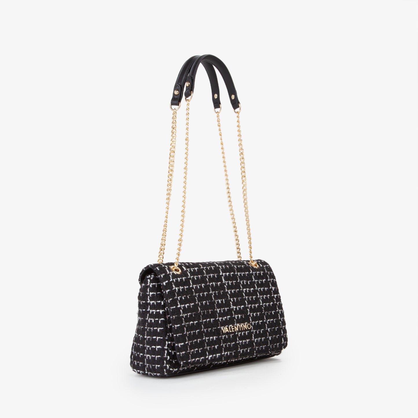 Borsa Tweed - Nero&OffWhite