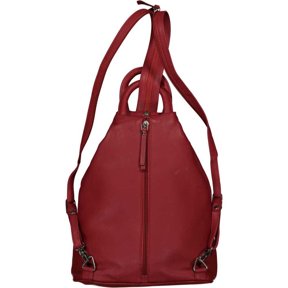 Sicherheits Cityrucksack - Dunkelrot